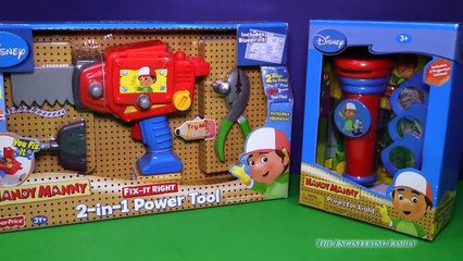 Download Video: HANDY MANNY Disney Handy Manny Tool and Flashlight Toys Video Unboxing