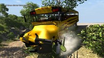 BeamNG DRIVE mod School Bus crash test