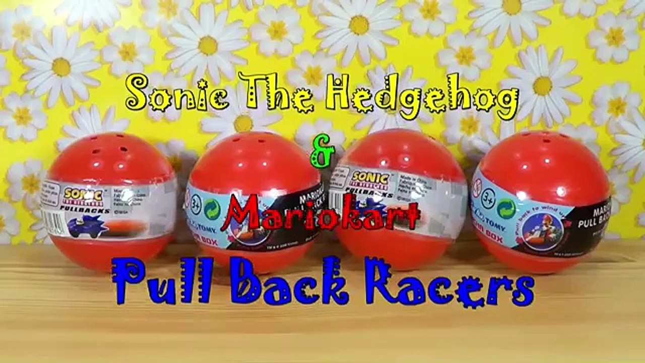 Bolas erizo abrir retrocesos sorpresa el para mi juguetes Mario kart wii sonic gacha unboxing