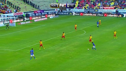 Javier Aquino Goal ~ Monarcas vs Tigres 1-1