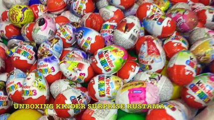 Вредные Детки купаются в Ванне Киндер Сюрпризов! Challenge Unboxing Kinder Surprise Bath Тачки
