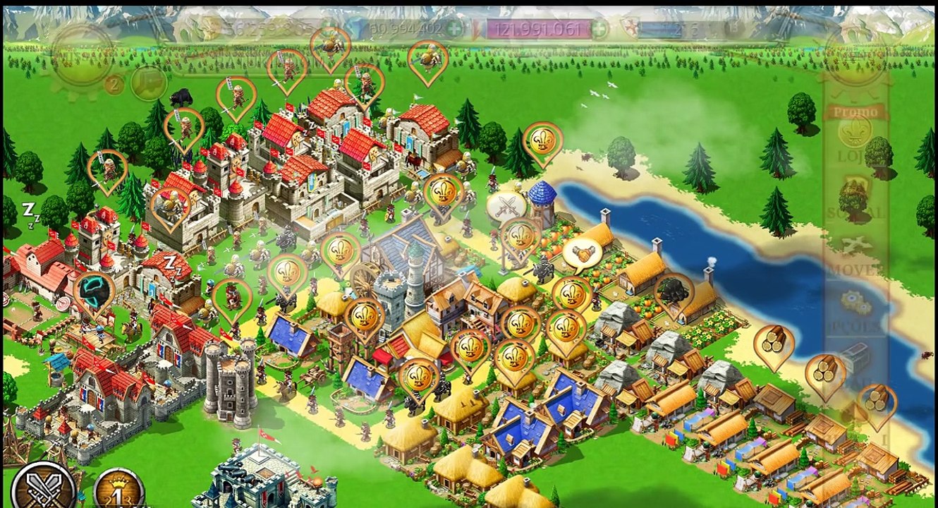 Kingdoms & Lords para pc hackeado (dinheiro , diamantes e energia infinitos) + como instalar hack