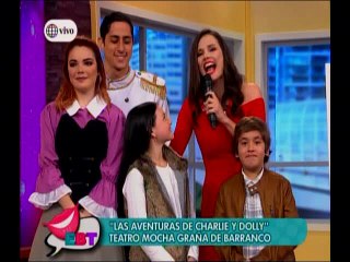Elenco de Las Aventuras de Charlie y Dolly en En Boca de Todos