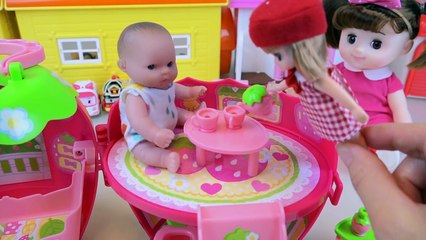 Rabbit kitchen and Baby doll house toys