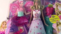 Disney Frozen Queen Elsa   Princess Anna Mermaid Fairy Princess Dress UP with Barbie Doll