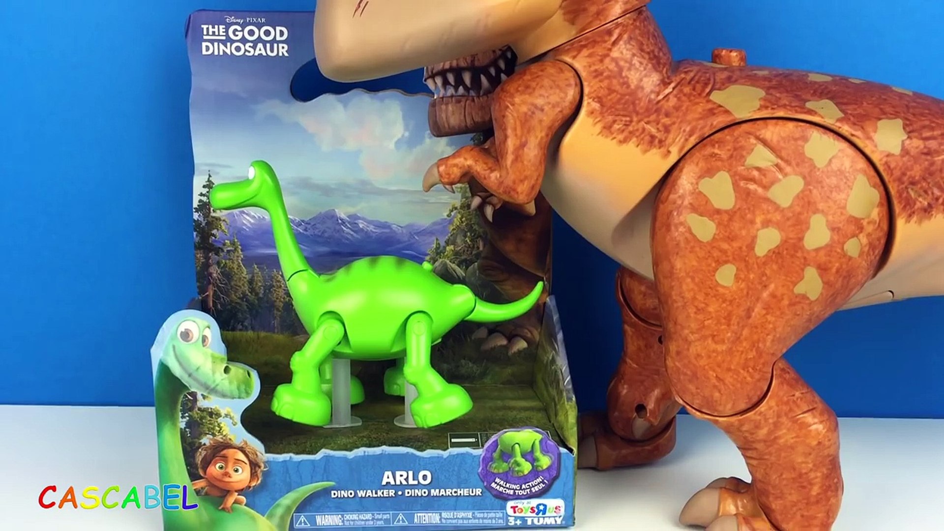 BUSCANDO A SPOT ARLO (EL GRAN DINOSAURIO) QUE CAMINA SOLO - DINOSAURIOS DE  JUGUETE TOMY DINO TOYS - video Dailymotion