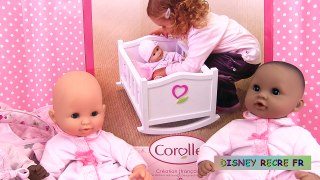 Corolle Bébé Mon Premier Lit à Bascule Baby Doll Cradle Accessoire Poupon