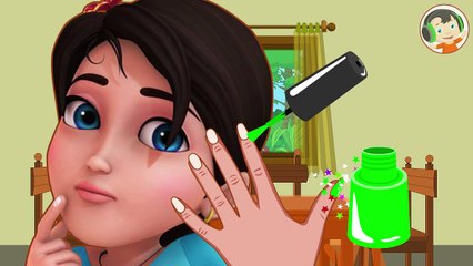 Reva Shiva Suprise Nail Art - Learn Colors For Kids and Toddlers
