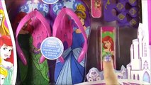 Disney Princess My Beauty Spa Kit! Ariel Aurora Nail Polish! Pedicure Slippers! Shopkins B