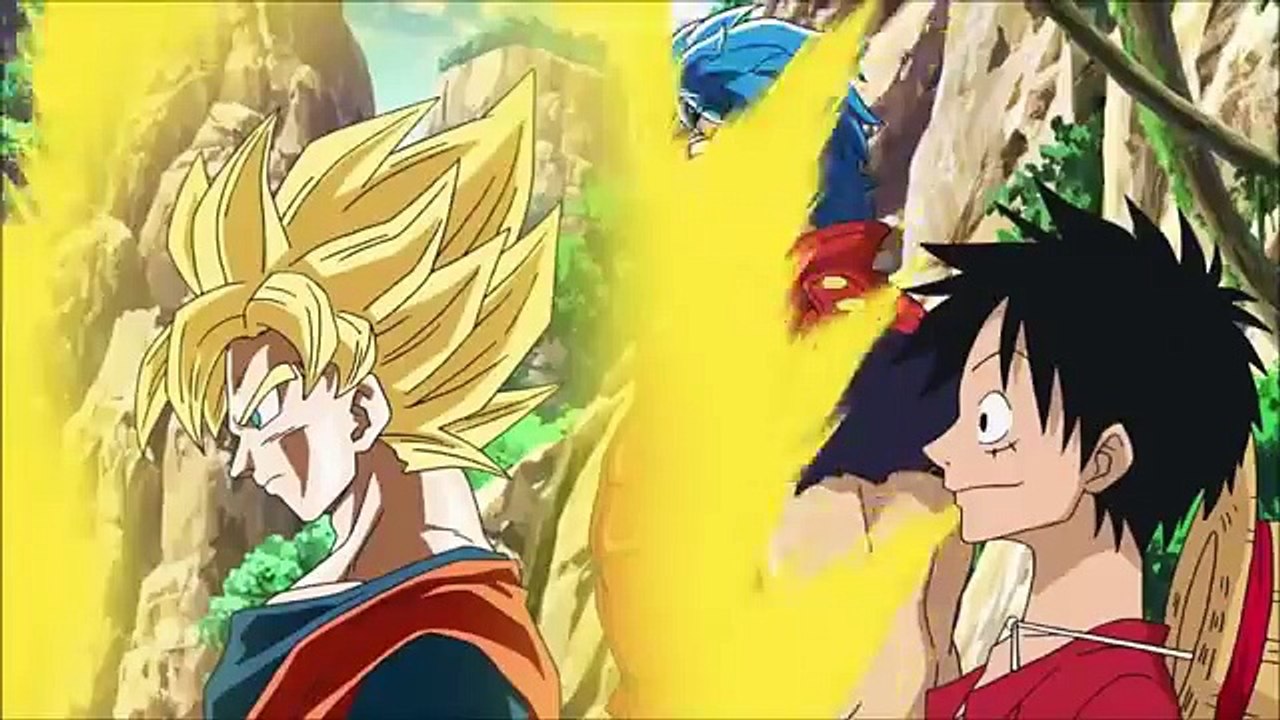 Luffy x Toriko x Goku Team Combo 1st Attempt ワンピース