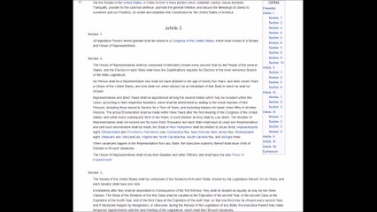 Microsoft David reads the Constitution of the United States