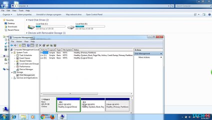 How To Showing Drive hidden on windows 7