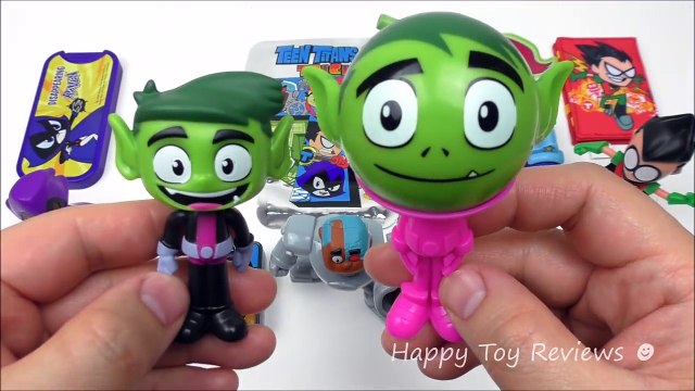 2017 SONIC TEEN TITANS GO! McDONALDS HAPPY MEAL TOYS TTG KIDS MEAL TRICKS FULL SET 6 COLLECTION USA