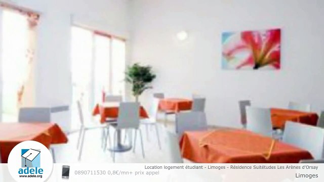 Location logement étudiant - Limoges - Résidence Suitétudes Les Arènes d'Orsay