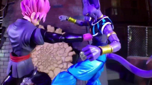 Dragon Ball Super -Goku Black vs Lord Beerus [Stop Motion Film]