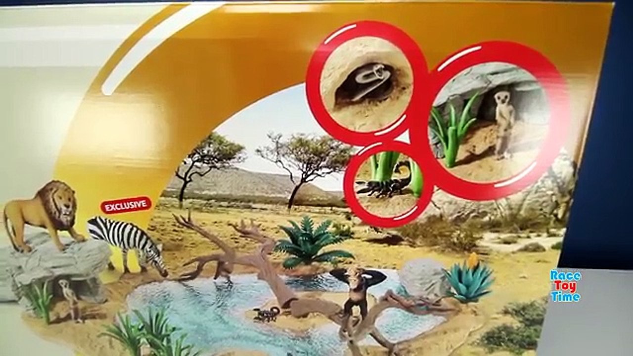 Safari Zoo Wild Animals Toys Schleich Toys Collection - Learn Animal Names For Kids
