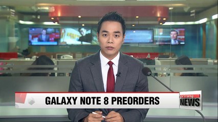 Samsung Galaxy Note 8 preorders top 800,000 in South Korea