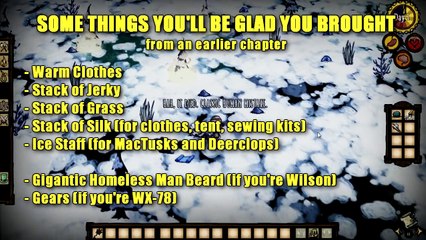 Dont Starve Adventure Guide - King of Winter