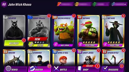 Légendes maîtriser déchiqueteuse éclat contre Tmnt