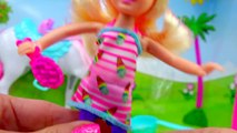Horseback Riding Trail Ride Disney Frozen Princess Anna and Barbie Chelsea Doll Video - Cookieswirlc