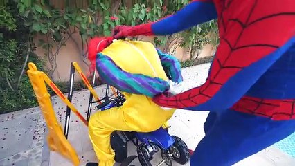 RAINBOW DRINKS PYRAMID CHALLENGE! w/ Spiderman Hulk Joker & Fun Movie Coca Cola Pepsi in Real Life