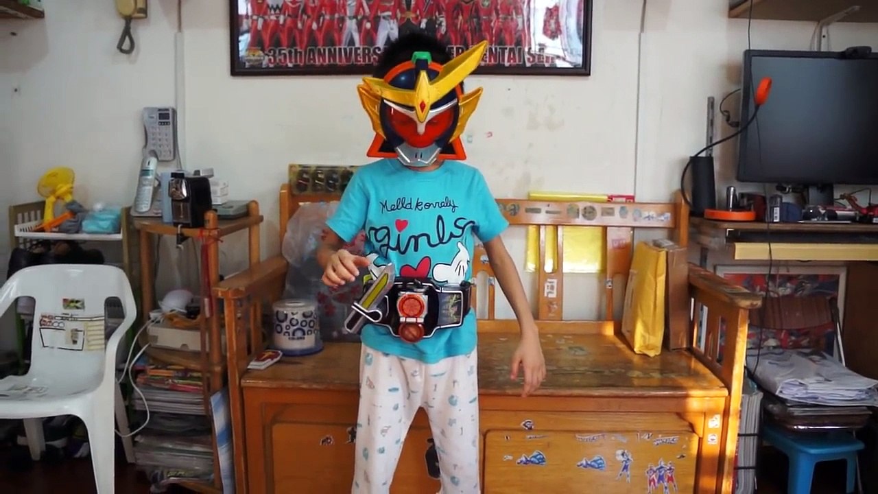 臭Fing示範：《幪面超人鎧武》變身 Orange & Banana Arms (new-10-19)