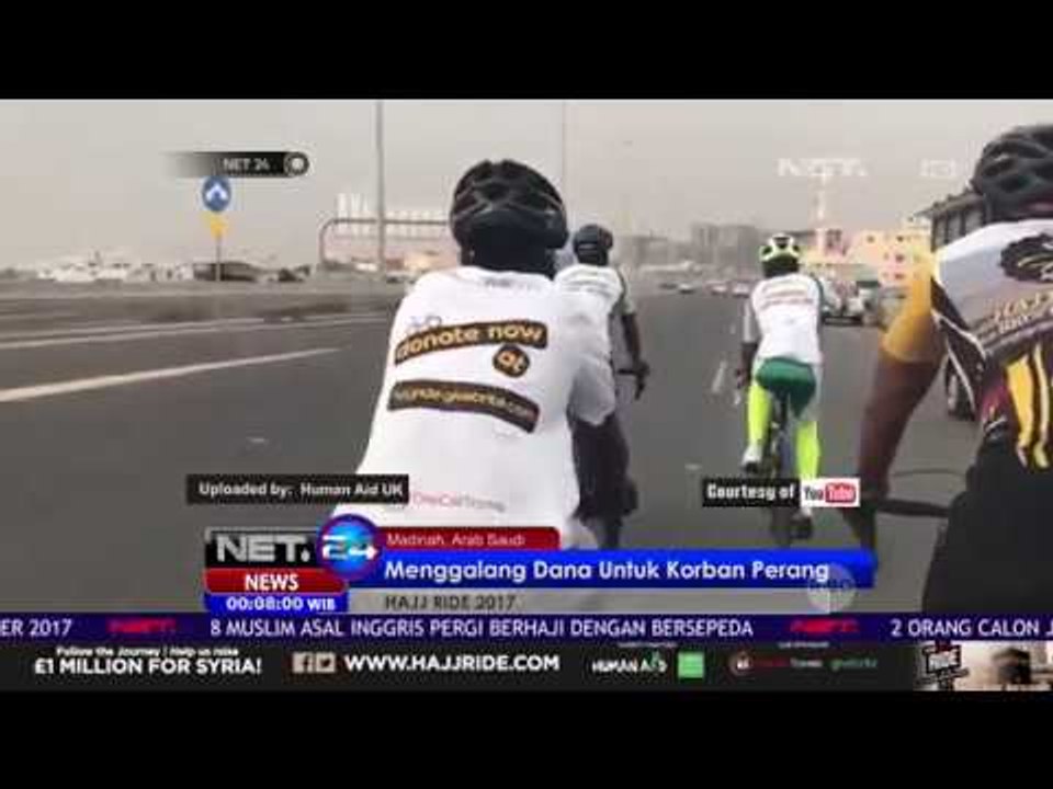 8 Muslim Asal Inggris Pergi Haji Dengan Bersepeda