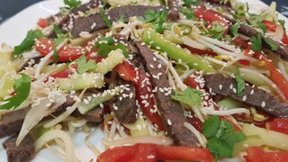 Thai Beef Salad تھائی بیف سلاد / Cook With Saima