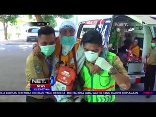 Tiba di Makassar 5 Jemaah Haji Dievakuasi - NET12