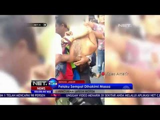 Terjebak Macet Saat Membawa Motor Curian, Pencuri Motor Ini Dihakimi Massa - NET24
