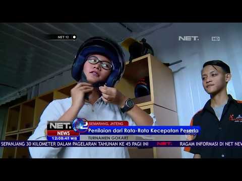 Tak Harus Bisa Menyetir, Begini Serunya Turnamen Gokart Di Semarang - NET12