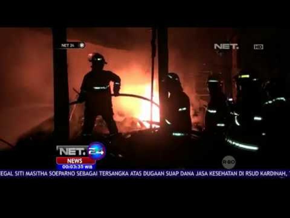 Musibah Kebakaran di Bekasi Selama 1 Jam Api Berhasil Dipadamkan - NET24