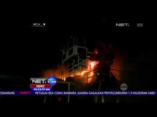 Kapal Pemetaan Bawah Laut Terbakar NET 24