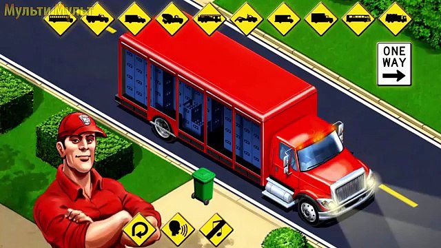 Learning Vehicles Names and Sounds Emergency Vehicles School Bus. Fire Truck. Rescue Trucks Kids