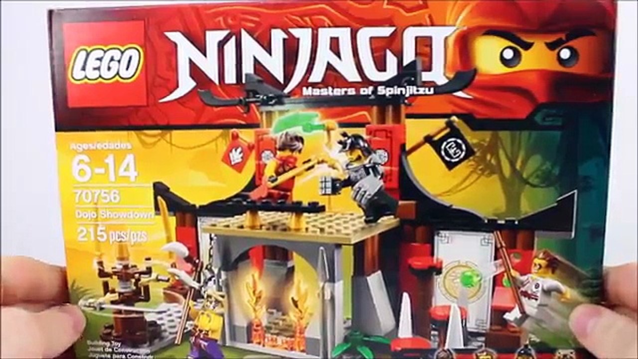 lego ninjago dojo showdown