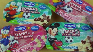 Disney Mickey Minnie Daisy Donald Danone Football Yogurt