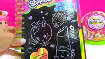 Shopkins Season 1 Sketch Surprise Scratch Drawing Art Book Scratching Cookieswirlc