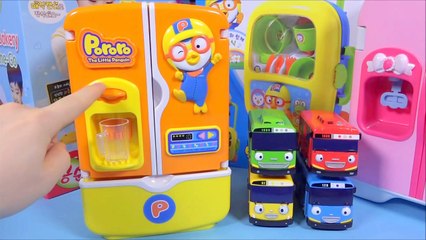 뽀로로 콩순이 쿠키빵빵 타요 뽀롱뽀롱 뽀로로 장난감 Pororo Carrier & Cookie baking car toys