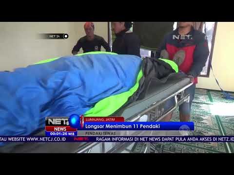 Pemandu Wisata Tewas Tertimbun Longsor Di Gunung Semeru - NET24
