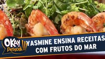 Yasmine ensina receitas com frutos do mar