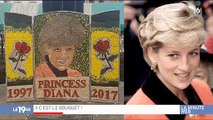 Angleterre : Un portrait floral de Diana provoque moqueries et stupeur sur internet - Regardez