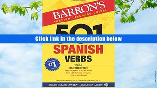 FREE [DOWNLOAD] 501 Spanish Verbs (501 Verb Series) Christopher Kendris Ph.D. Pre Order