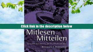[PDF]  Mitlesen Mitteilen: Literarische Texte zum Lesen, Sprechen, Schreiben und H?ren (with Audio