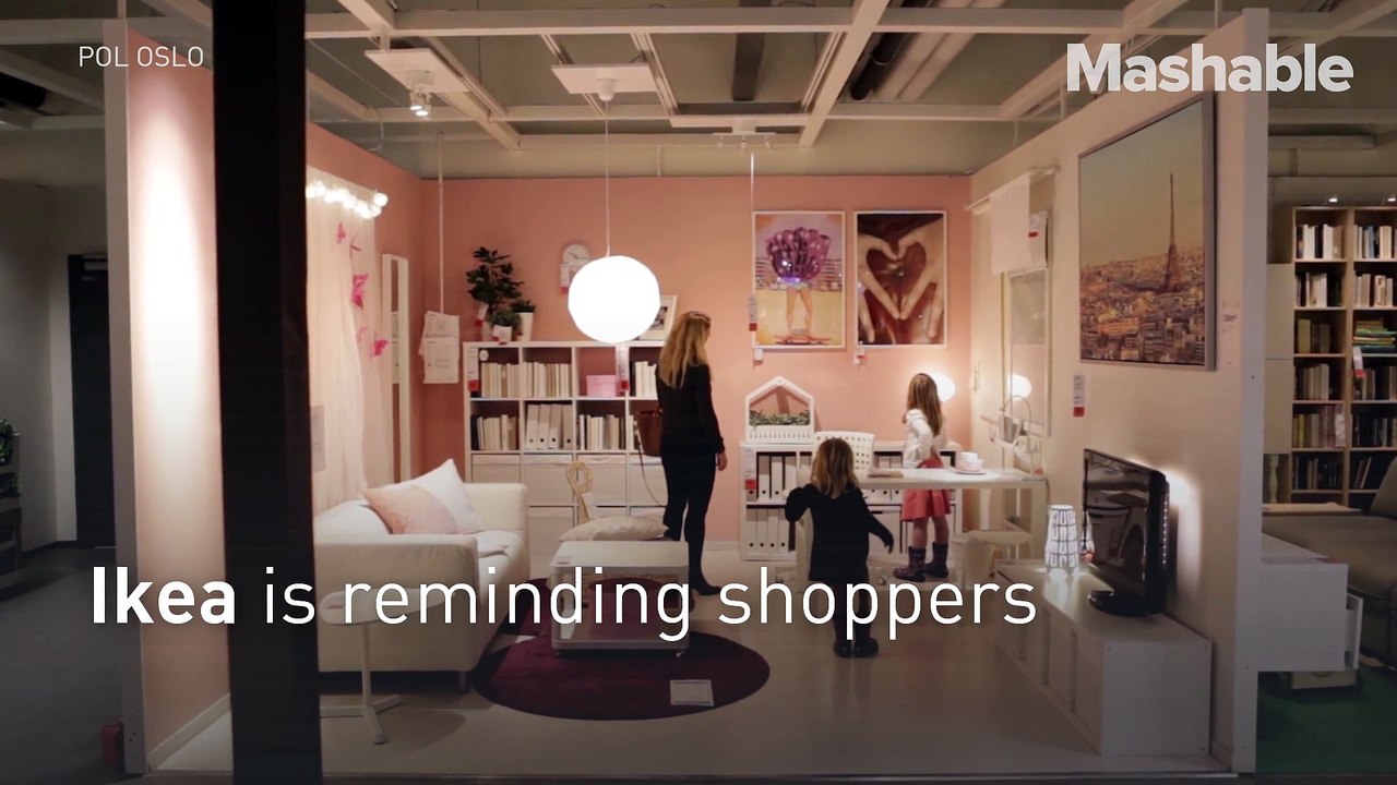 IKEA built a replica of a Syrian refugee home inside a store
