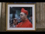 Napoli - Una lapide in memoria del cardinale Michele Giordano (22.10.15)