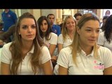Napoli - Pallavolo, le ragazze della Napoli Volley si presentano (22.10.15)