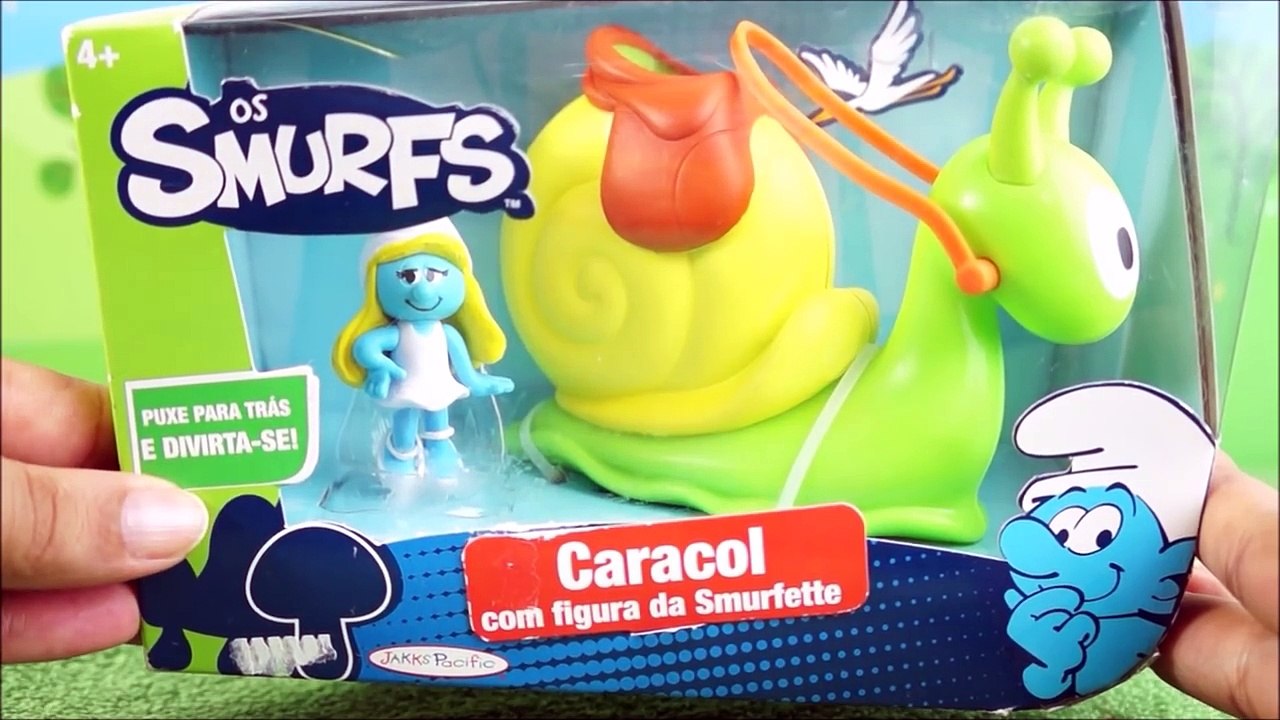 PIG GEORGE DA FAMÍLIA PEPPA PIG ANDANDO NO CARACOL DA SMURFETTE! COMPLETO EM PORTUGUES