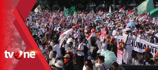 Massa Bela Rohingya Padati Monas
