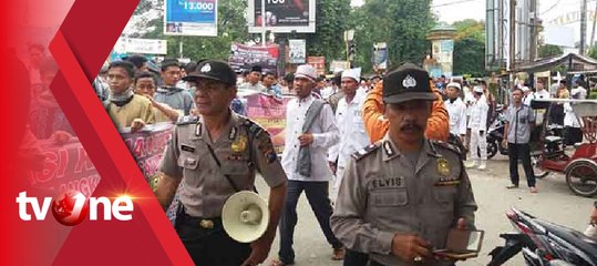 Ratusan Warga di Langkat Menggalang Dana Untuk Rohingya