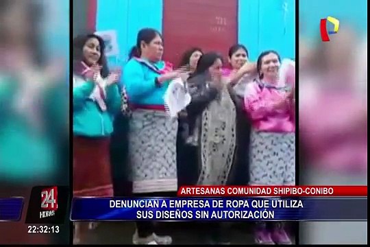 Artesanas shipibas denuncian a empresa por utilizar sus diseños de ropa sin autorización